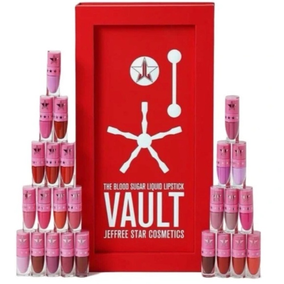 Jeffree Star Blood Sugar Vault, new. 25 shades, $160 value. Discontinued, - Picture 4 of 6